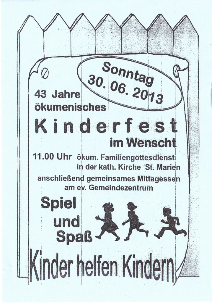 Kinderfest 2013
